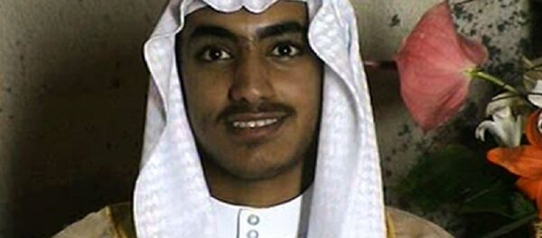 In this image from video released by the CIA, Hamza bin Laden is seen as an adult at his wedding - Sputnik Türkiye