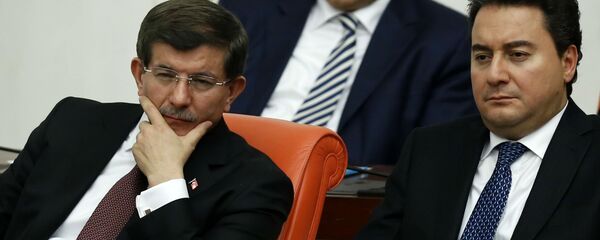 Ahmet Davutoğlu, Ali Babacan - Sputnik Türkiye