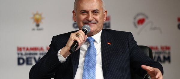 AK Parti İstanbul Büyükşehir Belediye Başkan Adayı Binali Yıldırım - Sputnik Türkiye