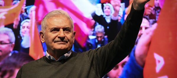 AK Parti İstanbul Büyükşehir Belediye Başkan Adayı Binali Yıldırım - Sputnik Türkiye