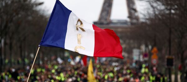 Sarı Yelekler 16.hafta - Sputnik Türkiye