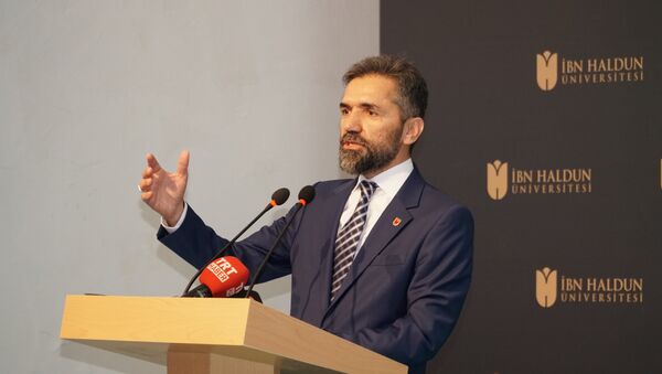 İbn Haldun Üniversitesi Rektörü Prof. Dr. Recep Şentürk - Sputnik Türkiye