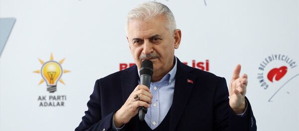 AK Parti İstanbul Büyükşehir Belediye Başkan Adayı Binali Yıldırım - Sputnik Türkiye