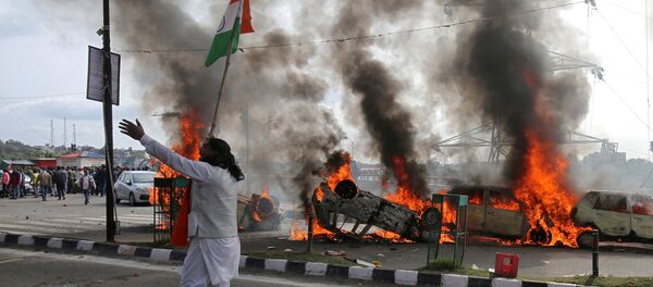Pakistan, Cammu Keşmir saldırısı nedeniyle Hindistan'da protesto edildi - Sputnik Türkiye