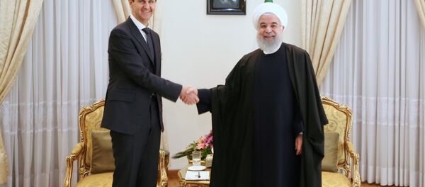 Beşar Esad- Hasan Ruhani - Sputnik Türkiye