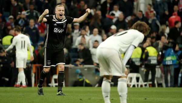 Ajax ve Tottenham, UEFA Şampiyonlar Ligi'nde çeyrek finale yükseldi. - Sputnik Türkiye
