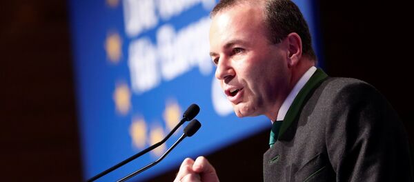 Avrupa Halk Partisi (European Peoples Party's-EPP) adaylarından Manfred Weber Avrupa Halk Partisi (European Peoples Party's-EPP) adaylarından Manfred Weber - Sputnik Türkiye