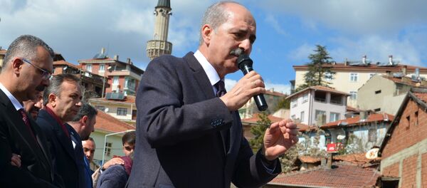 Numan Kurtulmuş, seçim çalışmaları kapsamında Çorum'un Bayat ilçesini ziyaret etti. - Sputnik Türkiye