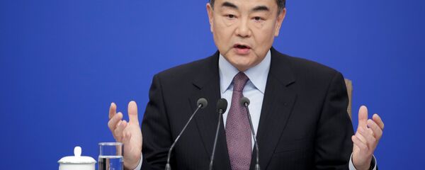 Çin Devlet Konseyi Üyesi ve Dışişleri Bakanı Wang Yi - Sputnik Türkiye