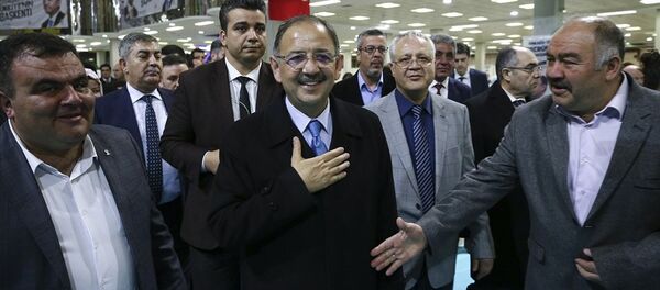 AK Parti Genel Başkan Yardımcısı ve Ankara Büyükşehir Belediye Başkan adayı Mehmet Özhaseki - Sputnik Türkiye