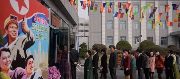 Kuzey Kore'de seçimler Kuzey Kore'de seçimler - Sputnik Türkiye
