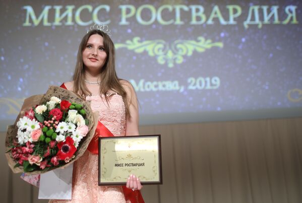 Moskova’da Ulusal Muhafızlar Birliği Güzeli 2019 yarışması - Sputnik Türkiye