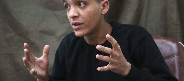 Suriye Demokratik Güçleri'ne (SDG) teslim olan eski IŞİD militanı Mounsef al Mkhayar - Sputnik Türkiye