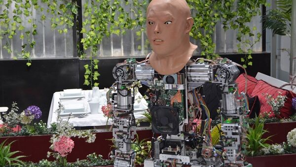 Konya'da üretilen insansı robota yüz eklendi - Sputnik Türkiye