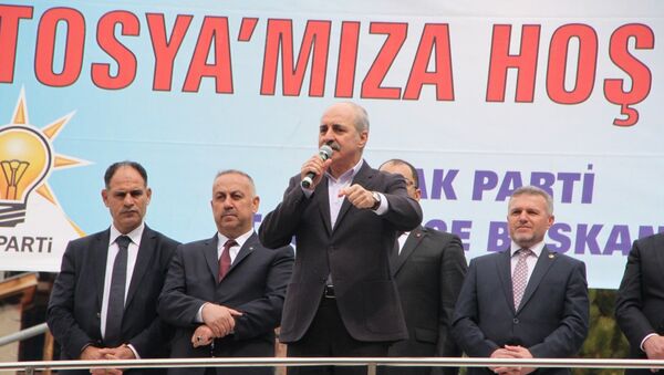 AK Parti Genel Başkan Vekili Numan Kurtulmuş, Kastamonu Tosya'da - Sputnik Türkiye