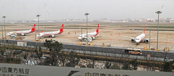 Etiyopya'da yaşanan uçak kazasının ardından bir kez daha güvenlik endişesiyle gündeme gelen Boeing 737 Max 8 tipi yolcu uçağı Etiyopya'da yaşanan uçak kazasının ardından bir kez daha güvenlik endişesiyle gündeme gelen Boeing 737 Max 8 tipi yolcu uçağı - Sputnik Türkiye