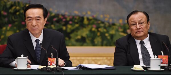 Chen Quanguo ile Shohrat Zakir - Sputnik Türkiye