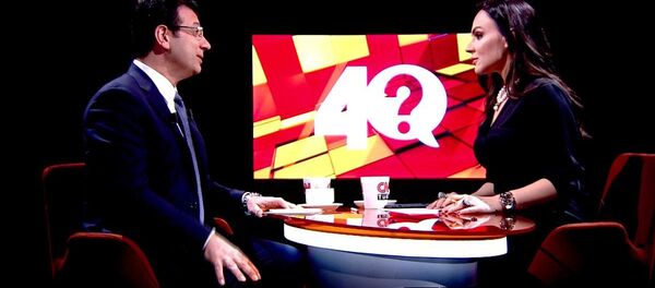 Buket Aydın - Ekrem İmamoğlu - Sputnik Türkiye