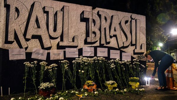 Brezilya'da Sao Paulo eyaletinin Suzano kentinde Professor Raul Brasil isimli okula silahlı saldırı düzenlendi - Sputnik Türkiye