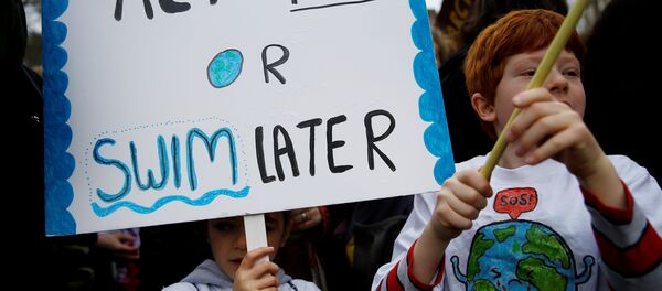 İklim değişikliği protestosu - İngiltere - Sputnik Türkiye