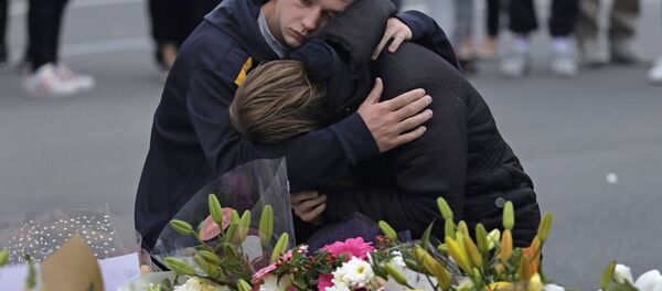 Christchurch'teki cami saldırılarının ardından Yeni Zelanda'da pek çok yerde anma noktaları oluşturuldu - Sputnik Türkiye