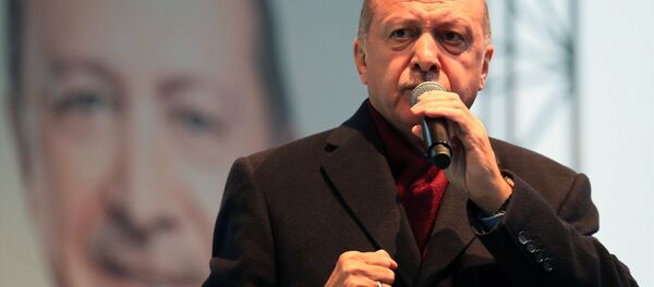 Türkiye Cumhurbaşkanı ve AK Parti Genel Başkanı Recep Tayyip Erdoğan - Sputnik Türkiye