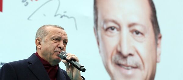 Türkiye Cumhurbaşkanı ve AK Parti Genel Başkanı Recep Tayyip Erdoğan - Sputnik Türkiye