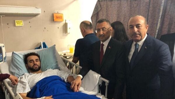 Cumhurbaşkanı Yardımcısı Fuat Oktay ile Dışişleri Bakanı Mevlüt Çavuşoğlu, Yeni Zelanda'da - Sputnik Türkiye