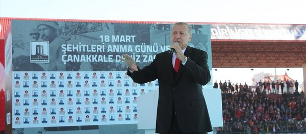 Recep Tayyip Erdoğan, Çanakkale Zaferi, anma - Sputnik Türkiye