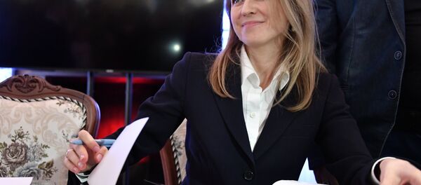 Eski Kırım Başsavcısı ve Duma milletvekili Natalya Poklonskaya - Sputnik Türkiye