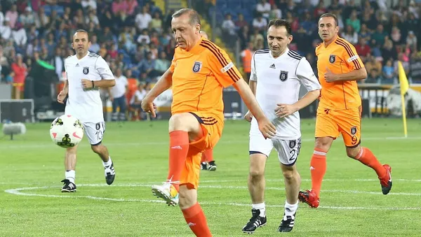 Recep Tayyip Erdoğan - futbol - Sputnik Türkiye