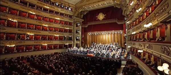 La Scala içerden - Sputnik Türkiye