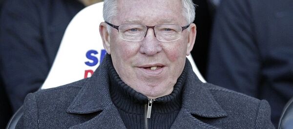 Manchester United'ın eski teknik direktörü Sir Alex Ferguson - Sputnik Türkiye