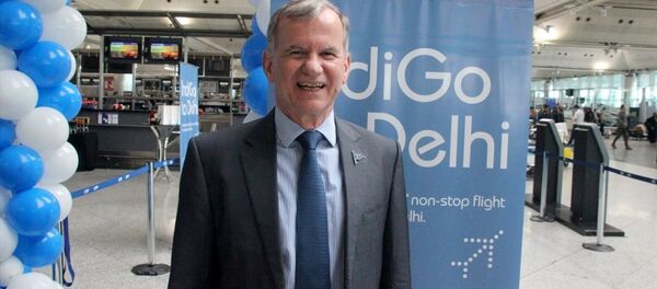 IndiGo Ticari İşlerden Sorumlu Genel Müdür Yardımcısı William Boulter IndiGo Ticari İşlerden Sorumlu Genel Müdür Yardımcısı William Boulter - Sputnik Türkiye