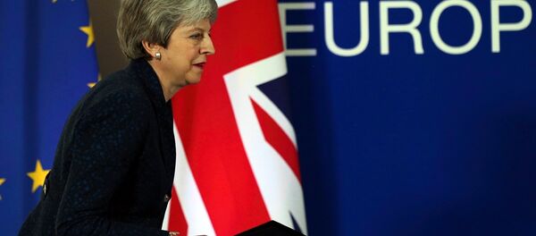 İngiltere Başbakanı Theresa May İngiltere Başbakanı Theresa May - Sputnik Türkiye