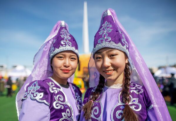 Kazakistan'da Nevruz kutlamaları - Sputnik Türkiye