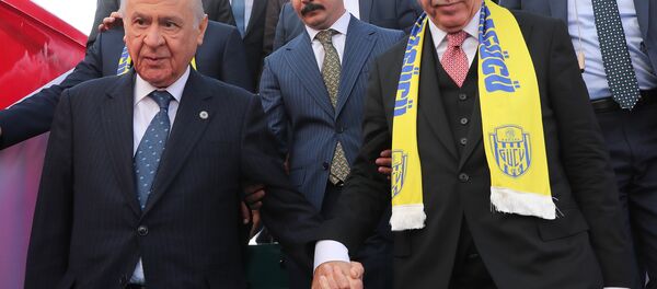 Cumhurbaşkanı Recep Tayyip Erdoğan - MHP Genel Başkanı Devlet Bahçeli  - Sputnik Türkiye