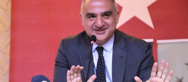 Kültür ve Turizm Bakanı Mehmet Nuri Ersoy Kültür ve Turizm Bakanı Mehmet Nuri Ersoy - Sputnik Türkiye