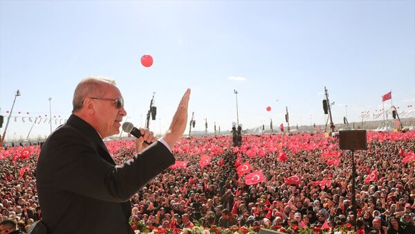 Recep Tayyip Erdoğan- Yenikapı - Sputnik Türkiye