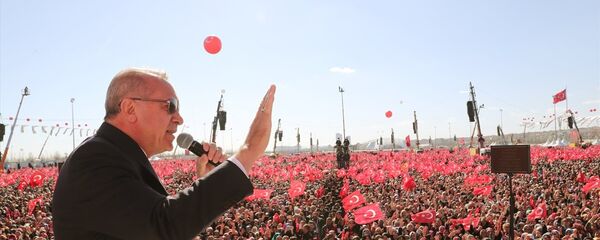 Recep Tayyip Erdoğan- Yenikapı - Sputnik Türkiye