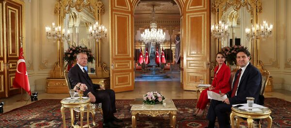 Cumhurbaşkanı Recep Tayyip Erdoğan, TGRT Haber’de - Sputnik Türkiye