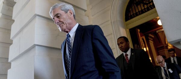 Former FBI Director Robert Mueller, the special counsel probing Russian interference in the 2016 election, departs Capitol Hill following a closed door meeting in Washington. (File) - Sputnik Türkiye