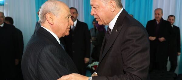 Recep Tayyip Erdoğan- Devlet Bahçeli - Sputnik Türkiye