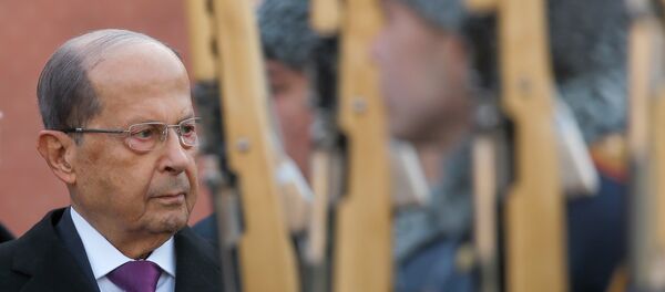 Lübnan Cumhurbaşkanı Mişel Aun, Moskova'yı ziyaret etti. - Sputnik Türkiye