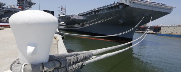 ABD'nin Gerald R. Ford (CVN-78) sınıfı süper uçak gemisi - Sputnik Türkiye