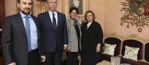 Seval Türkeş - Mansur Yavaş - Sputnik Türkiye