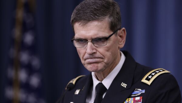 U.S. Central Command Command Commander, U.S. Army Gen. Joseph Votel, speaks to reporters at the Pentagon (File) - Sputnik Türkiye