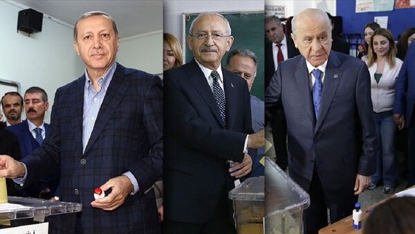 Erdoğan, Kılıçdaroğlu, Bahçeli - Sputnik Türkiye