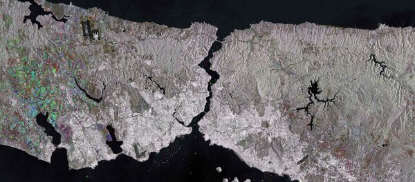 Avrupa Uzay Ajansı İstanbul Boğazı'nı görüntüledi - Sputnik Türkiye