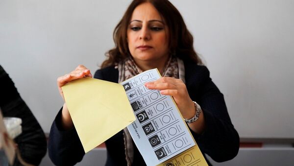 Yerel Seçim 2019, oy pusulası, sandık - Sputnik Türkiye